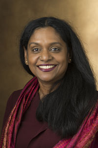 A portrait photo of Anushiya Ramaswamy