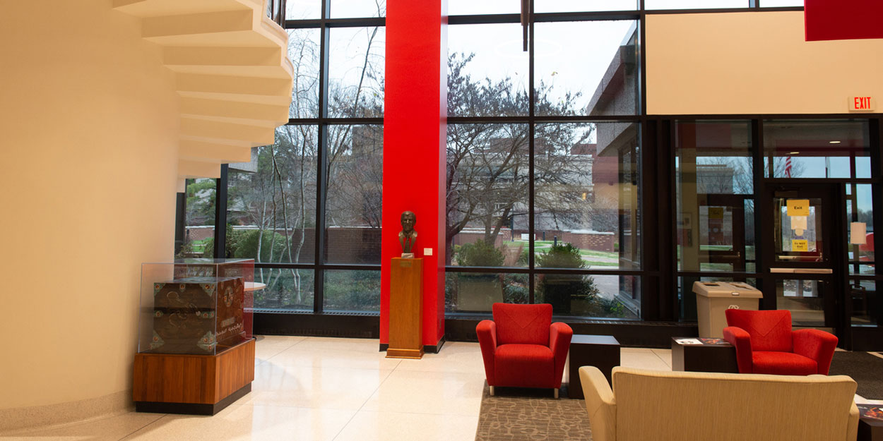 Interior of Rendleman Hall