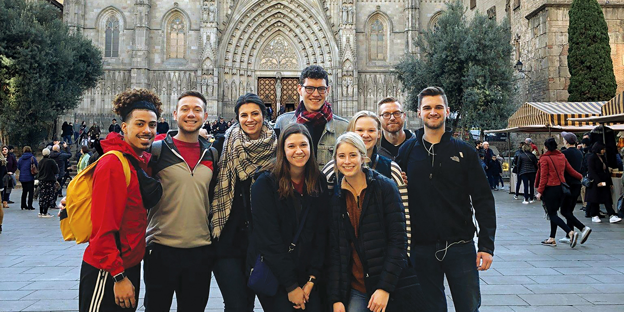 SIUE siue students studying abroad. 