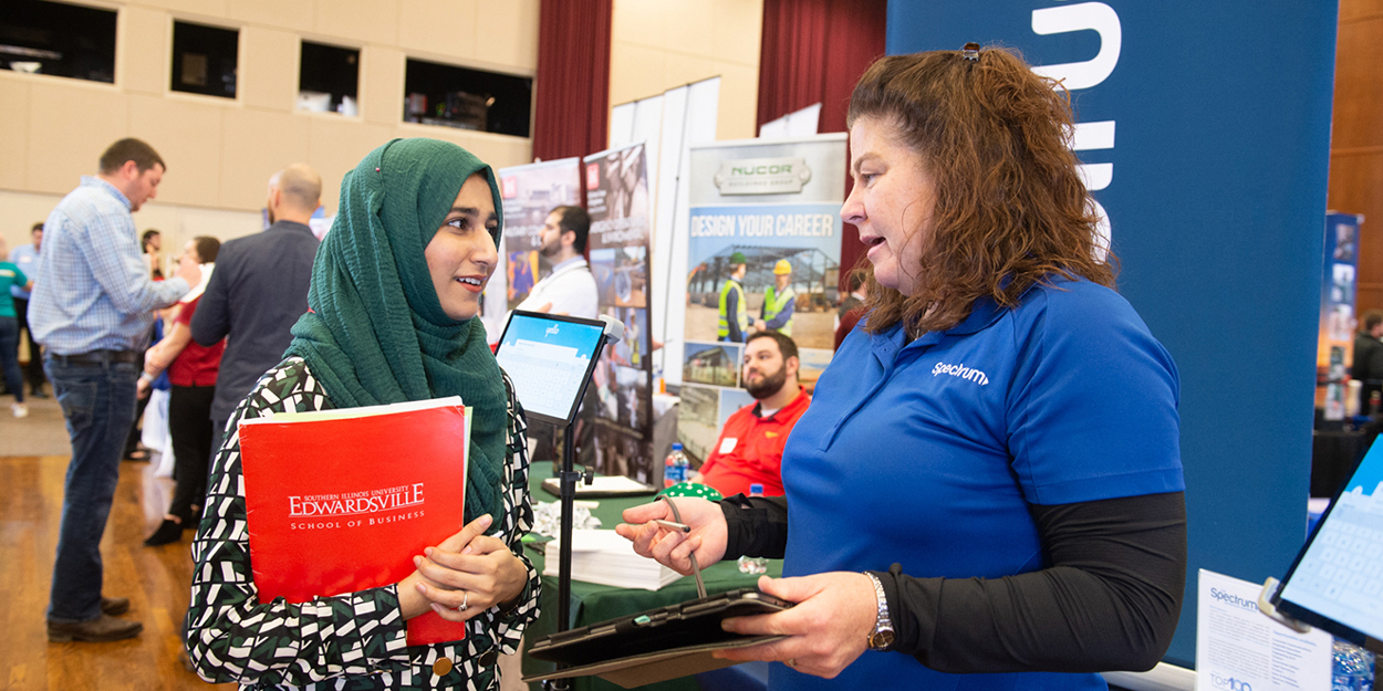 Career Fair at SIUE