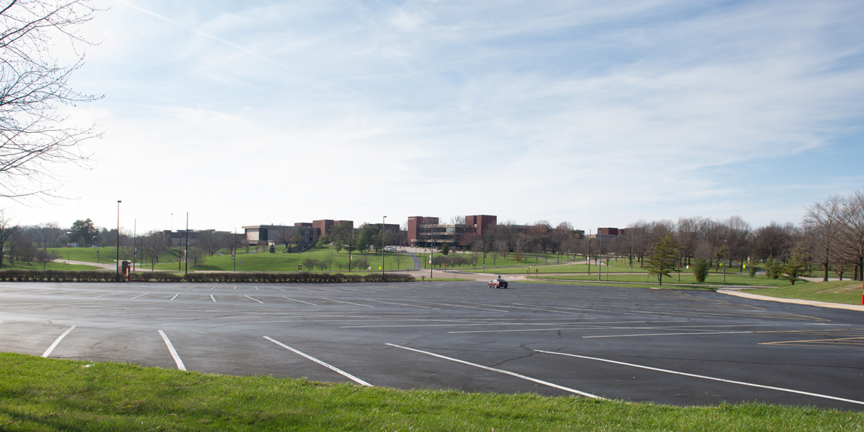 Parking Lot at SIUE.