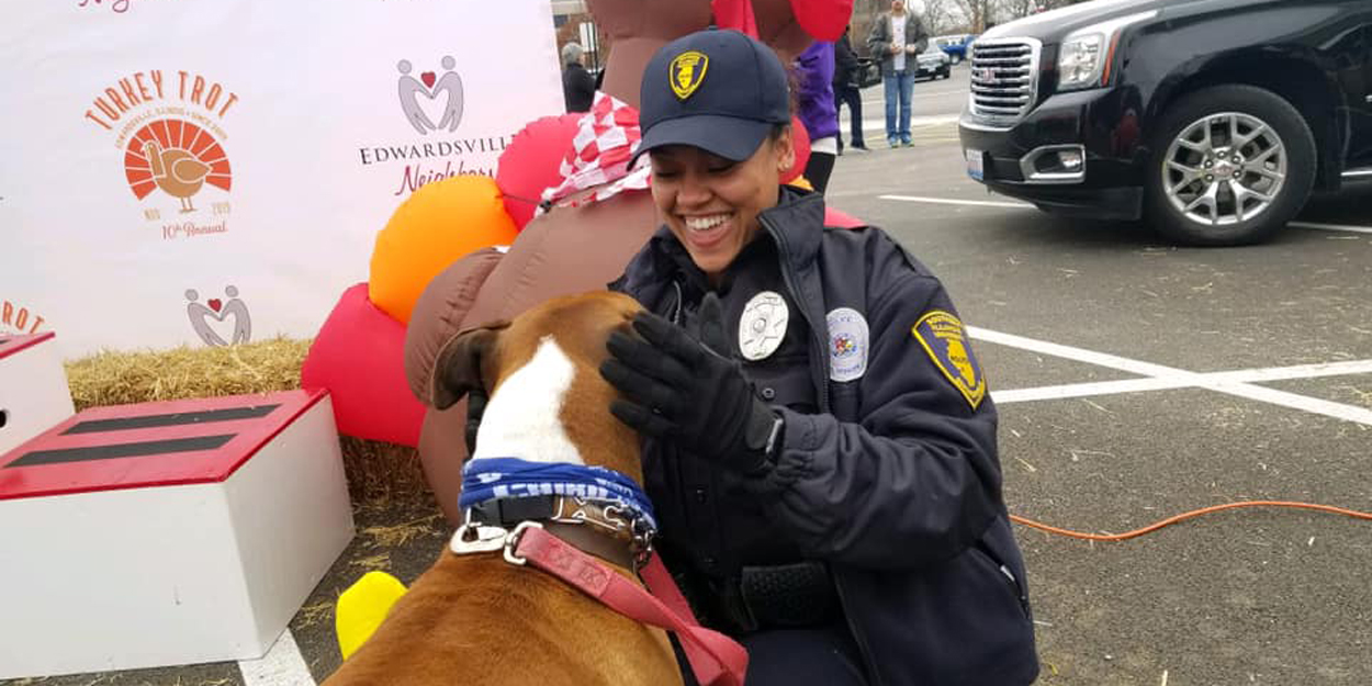 SIUE Police officer