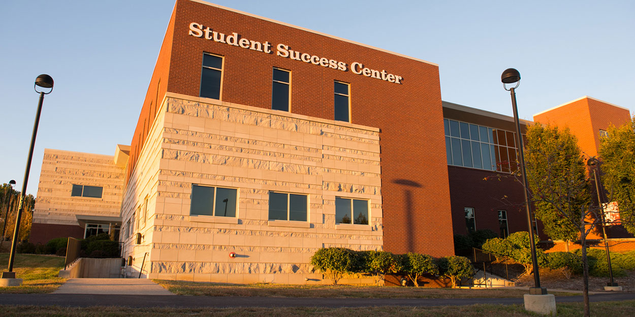 Student Success Center at SIUE during the late afternoon.