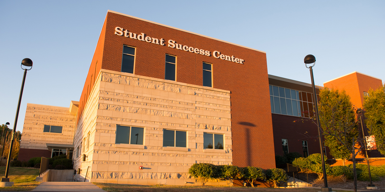 Exterior view of the Student Success Center.