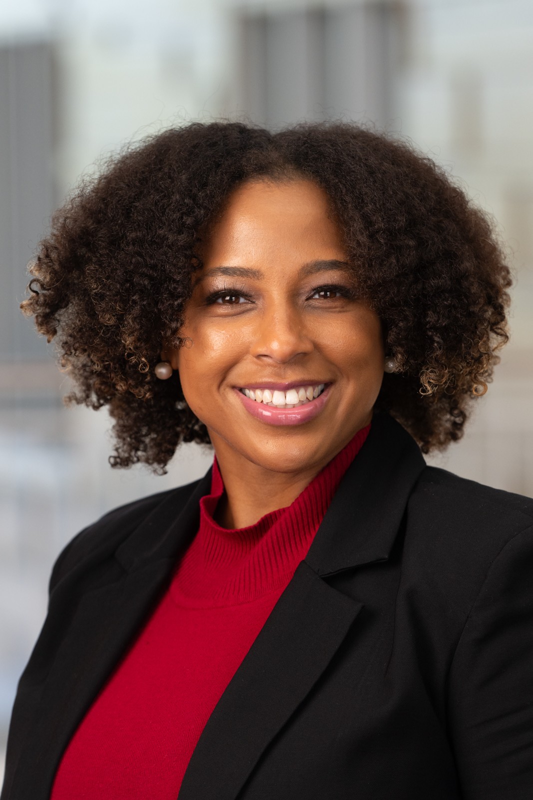 A portrait photo of Ms. Danielle Hall