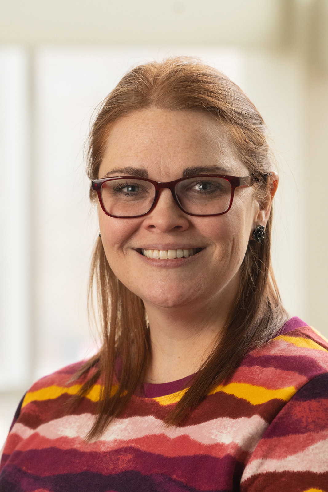 A portrait photo of Jenny Patterson, CCC-SLP