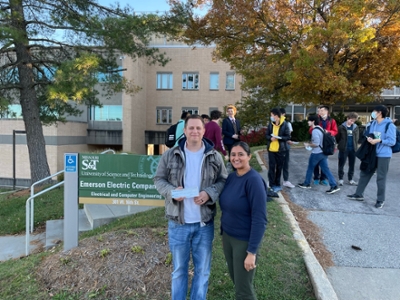 Jaya Chitrakavi, Nicholas Chastain (SIUE)