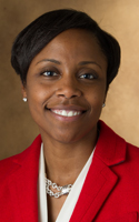 A portrait photo of Jerrica V. Ampadu, PhD, RN, CCP