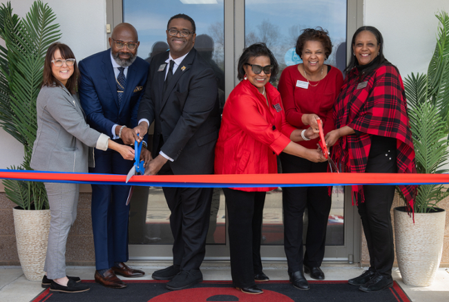 Ceremonial Ribbon cutting