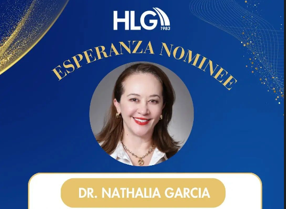 Photo of Natalie Garcia on Award nominee background